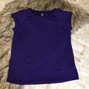 CHAMPION | Purple Activewear Top Size Medium